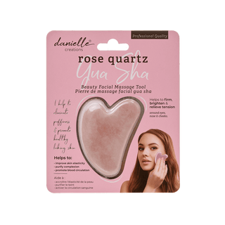 Rose Quartz Gua Sha Massage Tool