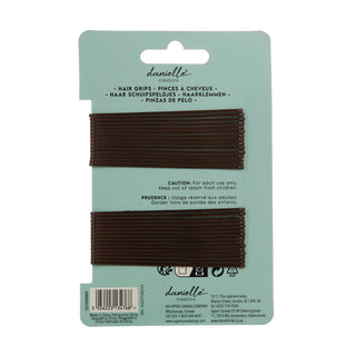 Hair Grips 30pc - Brown
