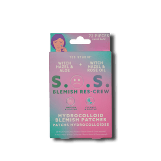 72pc Hydrocolloid Blemish Dots - Aloe Vera, Rose Oil & Witch Hazel