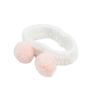 Pom Pom Makeup Headband