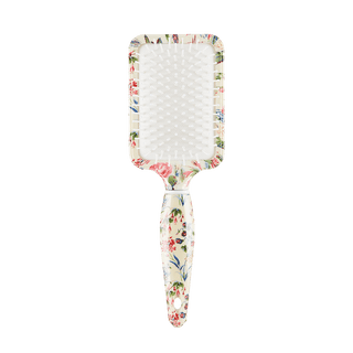 Rectangular Paddle Hair Brush Floral