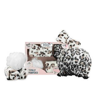 Totally Pampered Gift Set Leopard Print