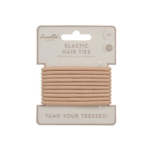 Elastic Hair Ties 10pc - Blonde