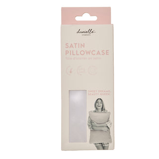 Satin Pillow Case - White