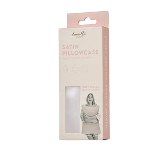 Satin Pillow Case - White