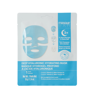 Hyaluronic Acid Color Changing Hydrogel Mask