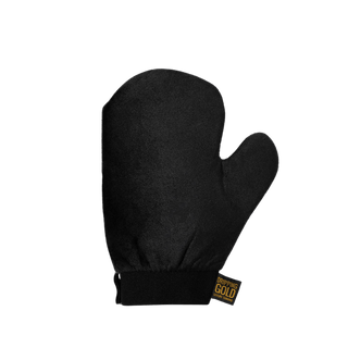 Luxury Velvet Tanning Mitt - With Cuff
